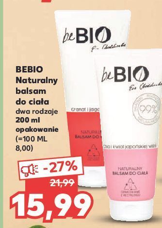 Kaufland Balsam do ciała granat i jagody goji be bio oferta