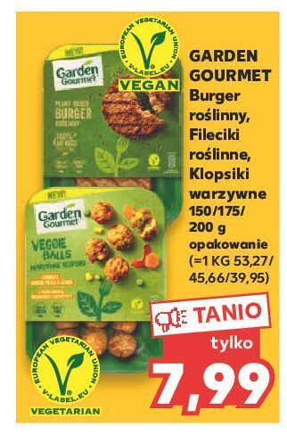 Burger roślinny garden gourmet