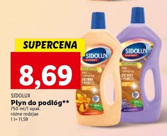Lidl Płyn do mycia drewna sidolux expert oferta
