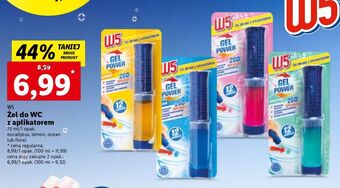 Lidl Żel do wc z aplikatorem niebieski w5 oferta