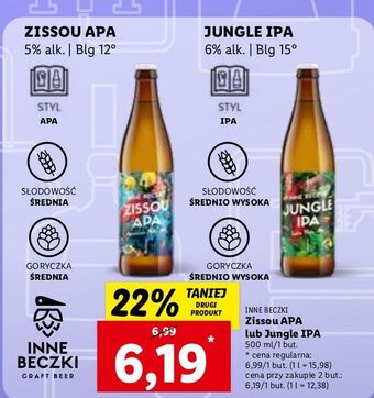Lidl Piwo zissou apa oferta