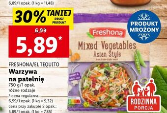 Lidl Warzywa na patelnię po azjatycku freshona oferta