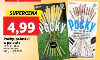 Lidl Paluszki matcha pocky oferta