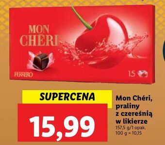 Lidl Bombonierka ferrero mon cheri oferta
