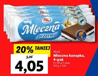 Lidl Mleczna przerwa pilos oferta