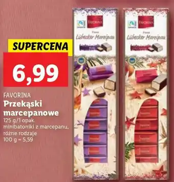 Lidl Chlebek marcepanowy z ananasem w deserowej czekoladzie favorina oferta