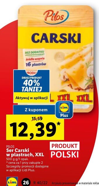 Lidl Ser carski pilos oferta