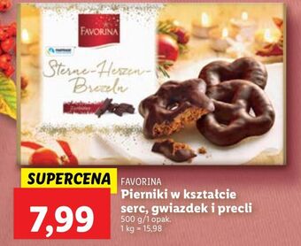 Lidl Pierniki czekoladowe favorina oferta