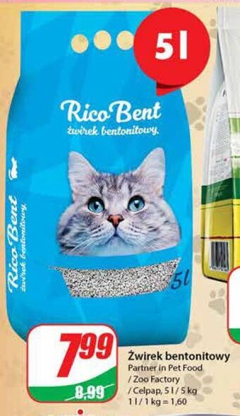 Dino Żwirek bentonitowy rico bent oferta