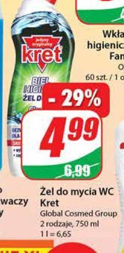 Dino Żel do wc classic kret oferta