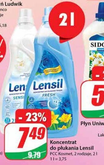 Płyn do płukania sensitive lensil