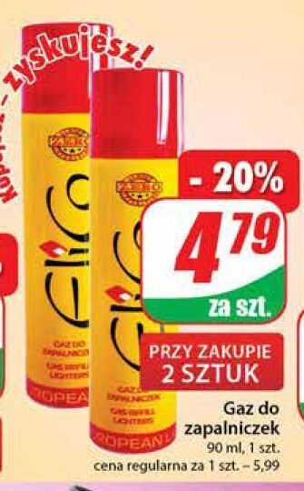Dino Gaz do zapalniczek elico oferta