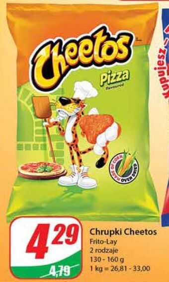 Dino Chrupki pizzerini cheetos oferta