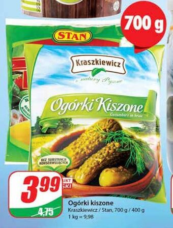 Dino Ogorki kiszone kraszkiewicz oferta
