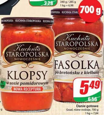 Dino Fasolka po bretońsku z kiełbasą kuchnia staropolska oferta