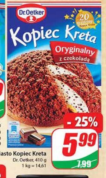 Dino Kopiec kreta czekoladowy dr. oetker oferta