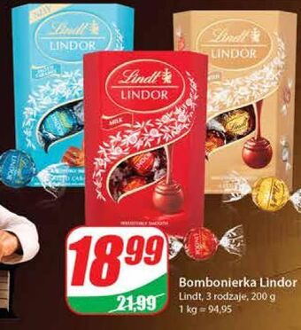 Dino Bombonierka milk lindt lindor oferta