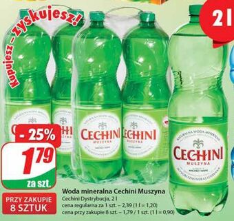 Dino Woda wysokozmineralizowana muszyna cechini oferta