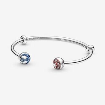 Bransoletka open bangle pandora moments star wars™ z ciemną i jasną stroną