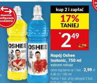 Twój Market Oshee Napój Isotonic 750 ml oferta