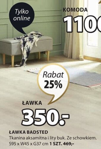JYSK Ławka badsted oferta