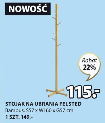 JYSK Stojak na ubrania felsted oferta