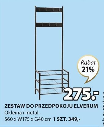 JYSK Zestaw do przedpokoju elverum oferta