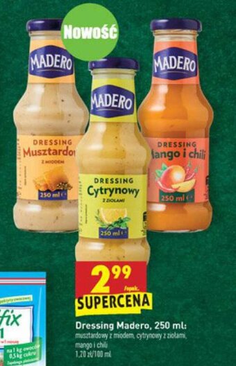 Biedronka Dressing Madero 250ml oferta