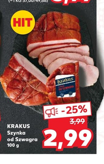 Kaufland Szynka krakus oferta