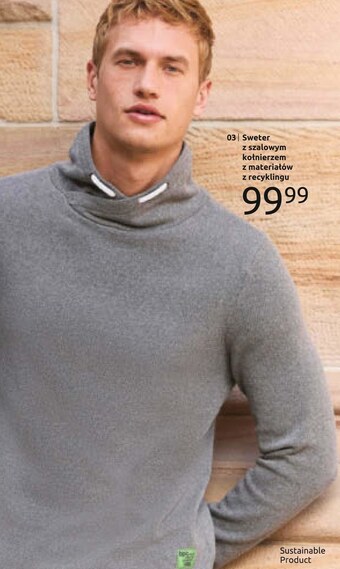 BonPrix Sweter męski bonprix oferta