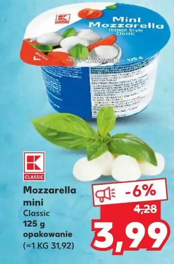 Kaufland Mozzarella oferta