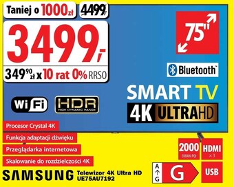 Media Expert Telewizor samsung oferta