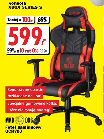 Media Expert Fotel gamingowy oferta