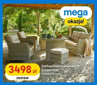 Castorama Zestaw mebli tarasowych Cippertone oferta