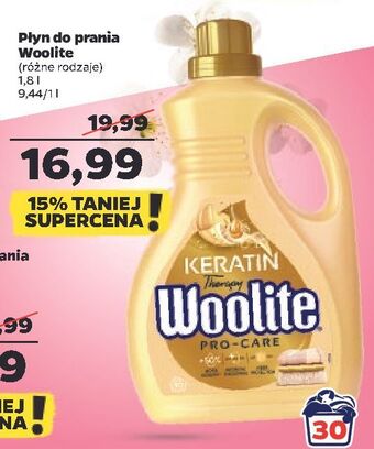 Płyn do prania pro-care woolite keratin