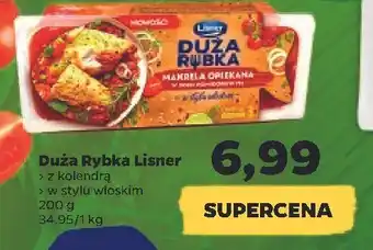 Netto Makrela opiekana w sosie pomidorowym lisner duża rybka oferta