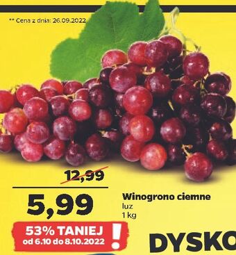 Netto Winogrona ciemne oferta
