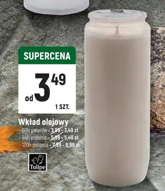 Intermarche Wkład olejowy biały 60 h tulipe oferta