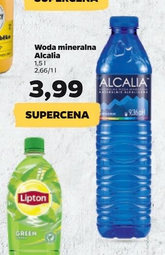 Netto Woda mineralna alcalia oferta
