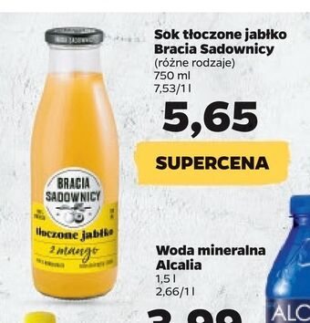 Netto Sok tłoczone jabłko bracia sadownicy oferta
