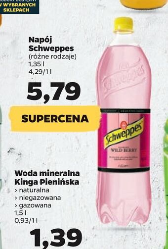 Netto Napój schweppes oferta