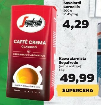 Netto Kawa ziarnista segafredo oferta
