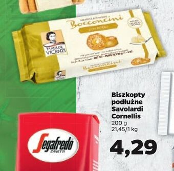 Netto Biszkopty podłużne savolardi cornellis oferta
