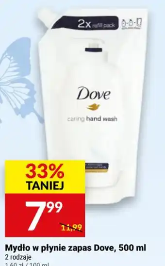 Twój Market Dove Mydło w płynie zapas 500 ml oferta