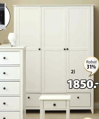 JYSK Szafa nordby 150x200x57cm oferta