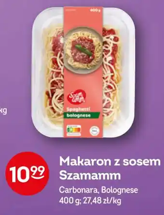 Żabka Szam amm Makaron z soserm oferta