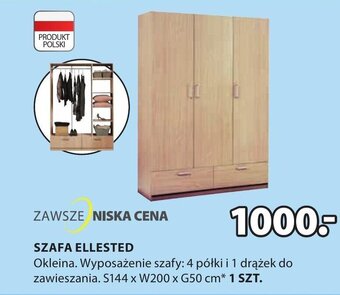 JYSK Szafa ellested oferta