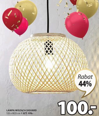 JYSK Lampa wisząca sigvard oferta