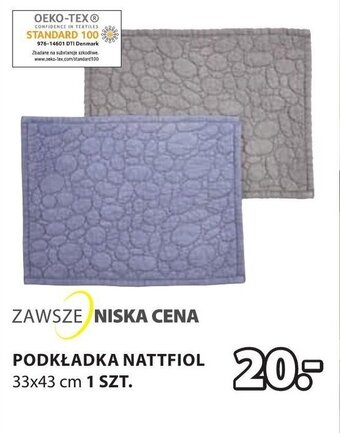JYSK Podkładka nattfiol oferta