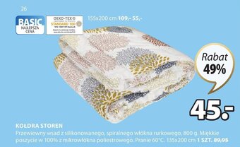JYSK Kołdra storen oferta